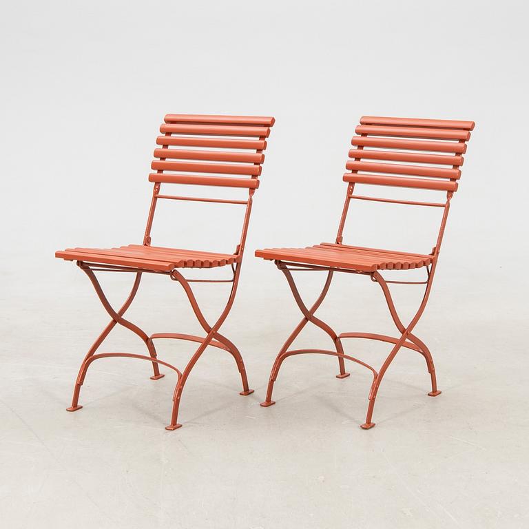 Garden chairs, 1 pair, "Park", Hope, 21st century.