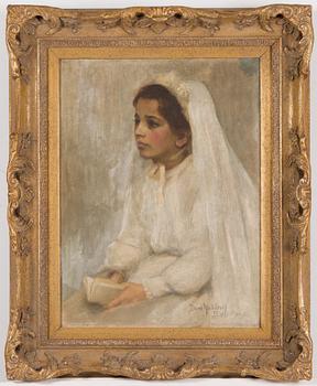 Dora Wahlroos, First communion.