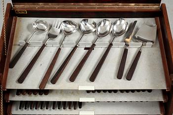 BESTICKSERVISDELAR, 143 st, "Lion de Lux", Bertel Gardberg, Hackman, Finland. Modellen formgiven år 1958.