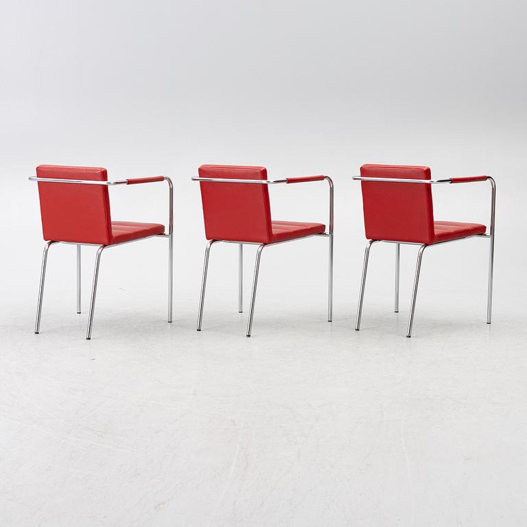 Gunilla Allard, three 'Cinema Sport' armchairs, Lammhults, Sweden.