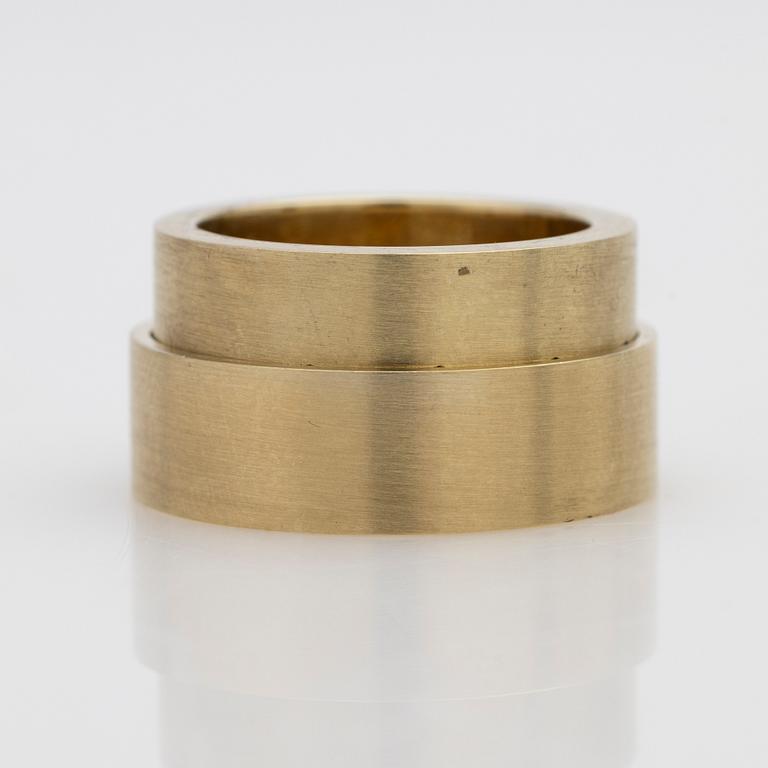 Ringar, ett par, 14 k, Sun Alyana.