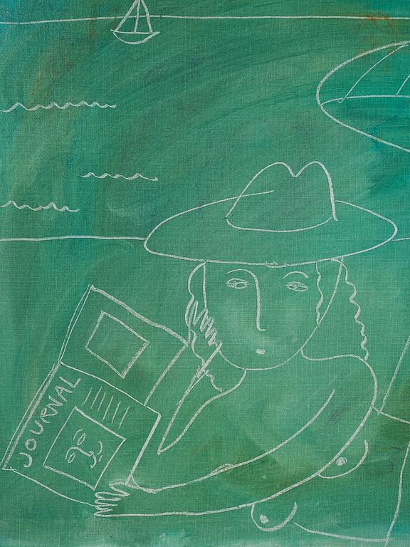 Jonas Fredén, Woman in Green.