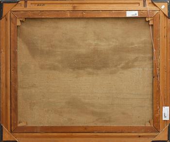 OKÄND KONSTNÄR, olja på duk, sign Otto Herrfurth, 1900-talets början.