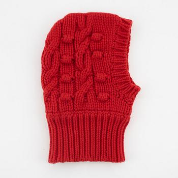 Moncler, a wool balaclava, 'Passamontagna tricot'.