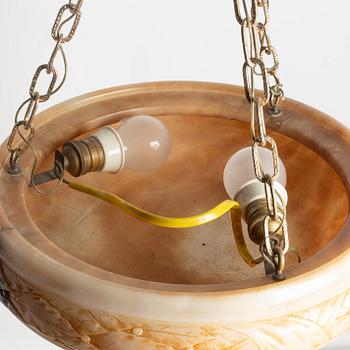 Takampel, alabaster, 1920-tal.