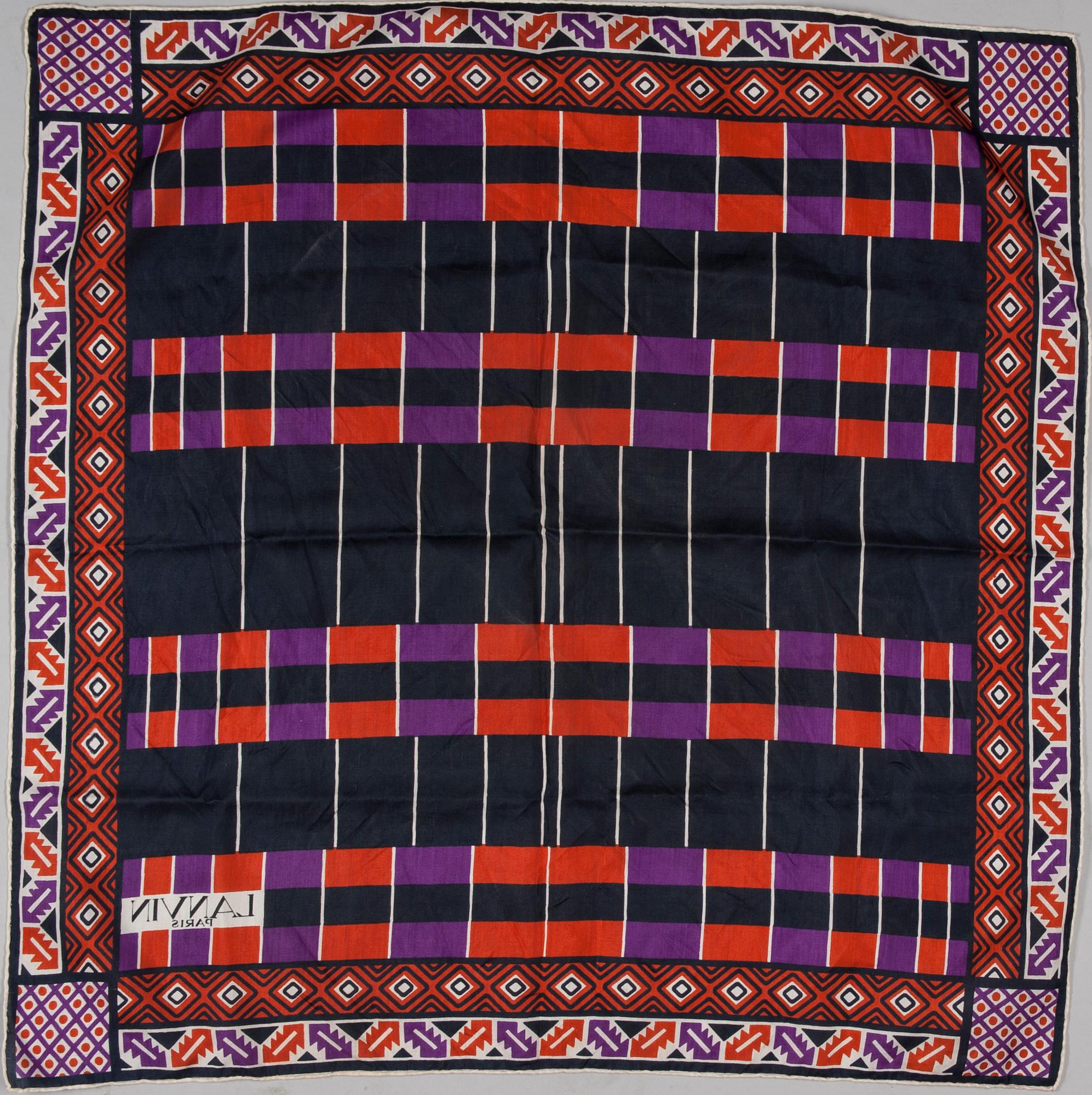 SCARFAR, 2 stycken, Lanvin.