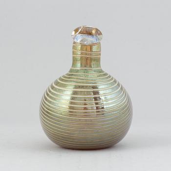 Oiva Toikka, a glass bird, signed, Nuutajärvi.