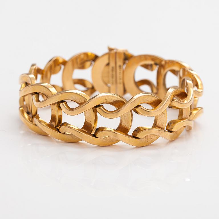 Brevettato, Armband, 18K guld. Vicenza, Italien.