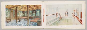 A White Star Line Agent's Brochure, OLYMPIC & TITANIC.