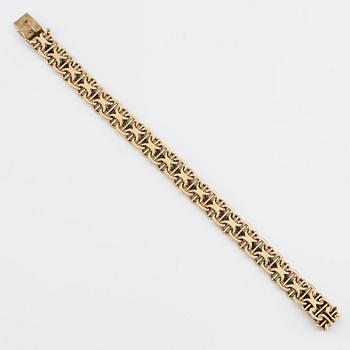 Bracelet, 18K gold, x-link.