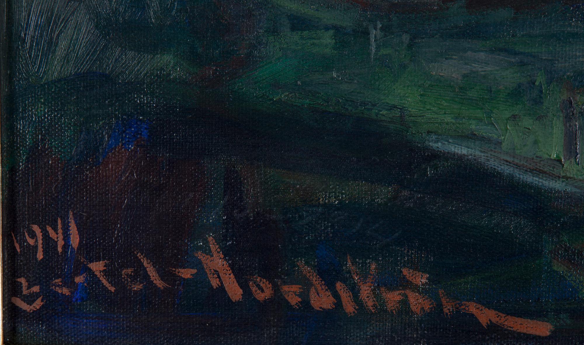 BERTEL BERTEL-NORDSTRÖM, Olja på duk, signerad och daterad 1941.