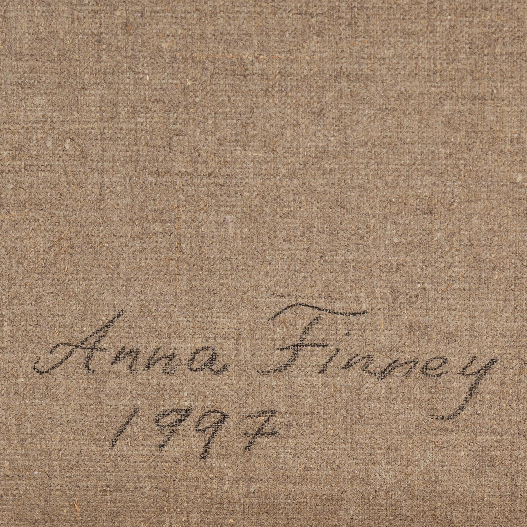 ANNA FINNEY, oil on canvas, signed and dated 1997 on verso.