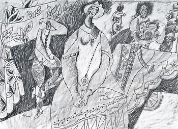 161. Theo Tobiasse, TOUS CES GENS VENUS DE LA LUMIÈRE DU JOURDAIN.