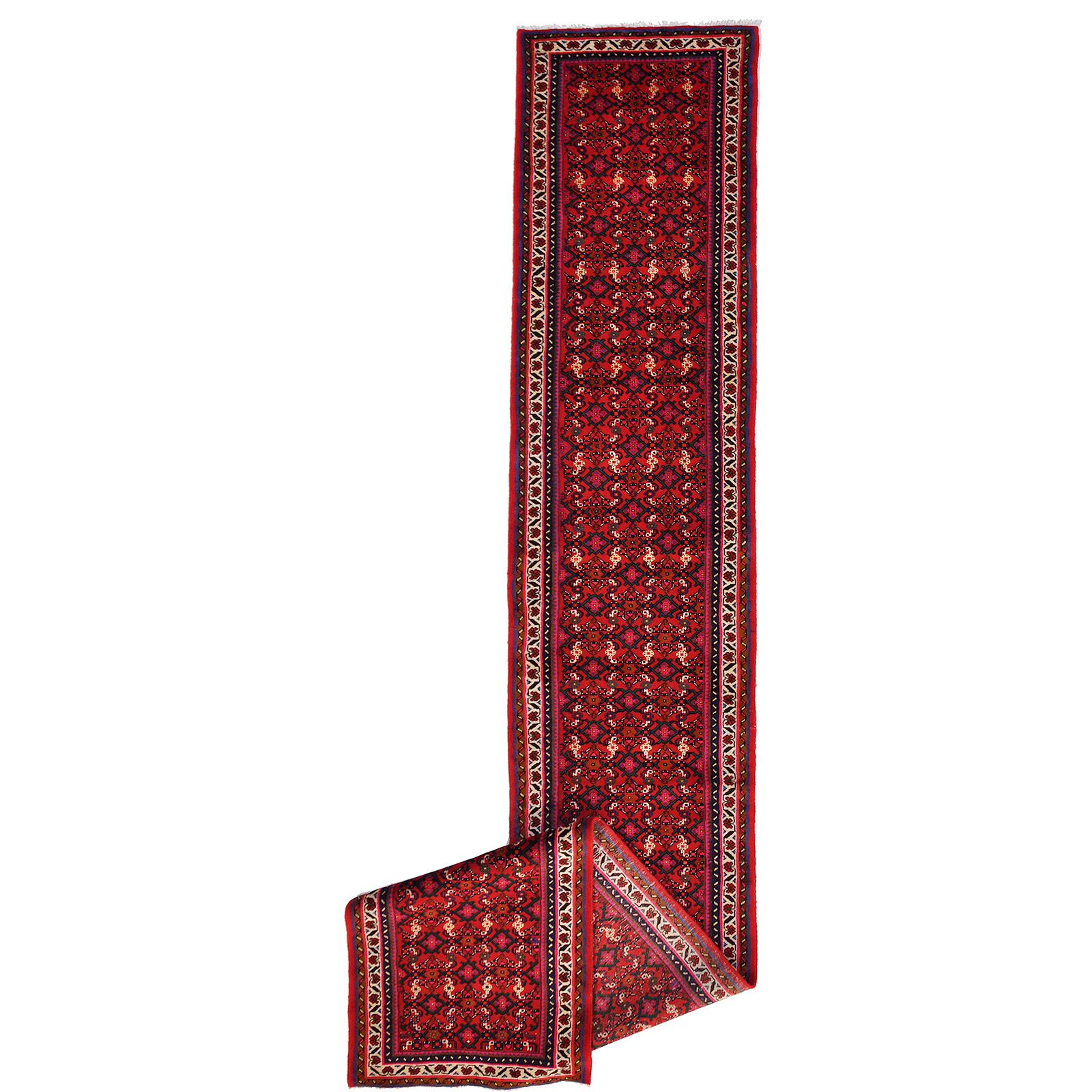 A Hosenabad runner, approximately 502 x 82 cm.