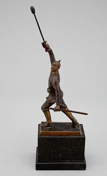 OTTO SCHMIDT-HOFER, brons, sign.