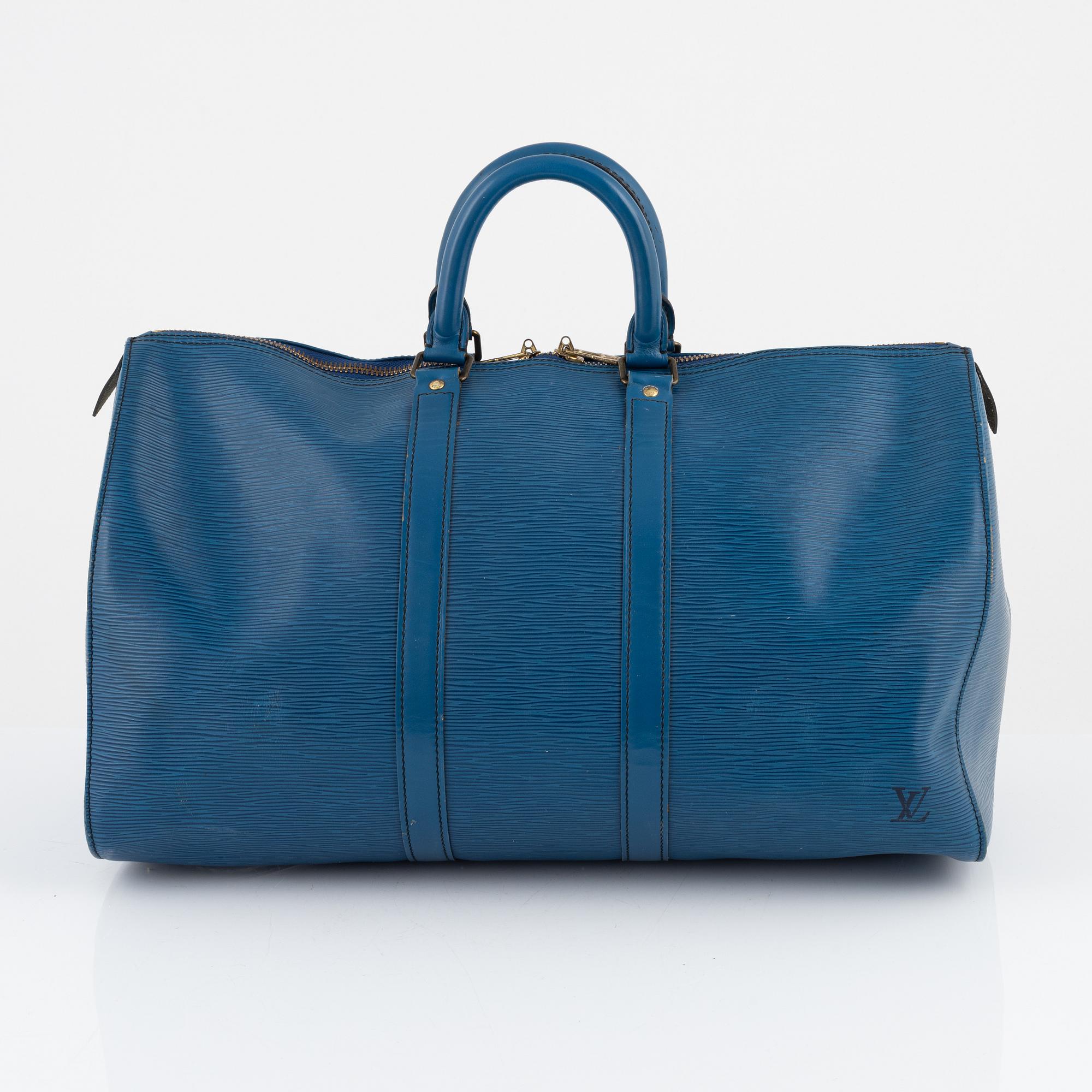 Louis Vuitton, weekendbag, "Keepall epi 45", 1988.