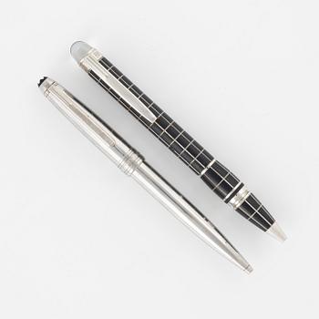 Mont Blanc, two ballpoint pens.