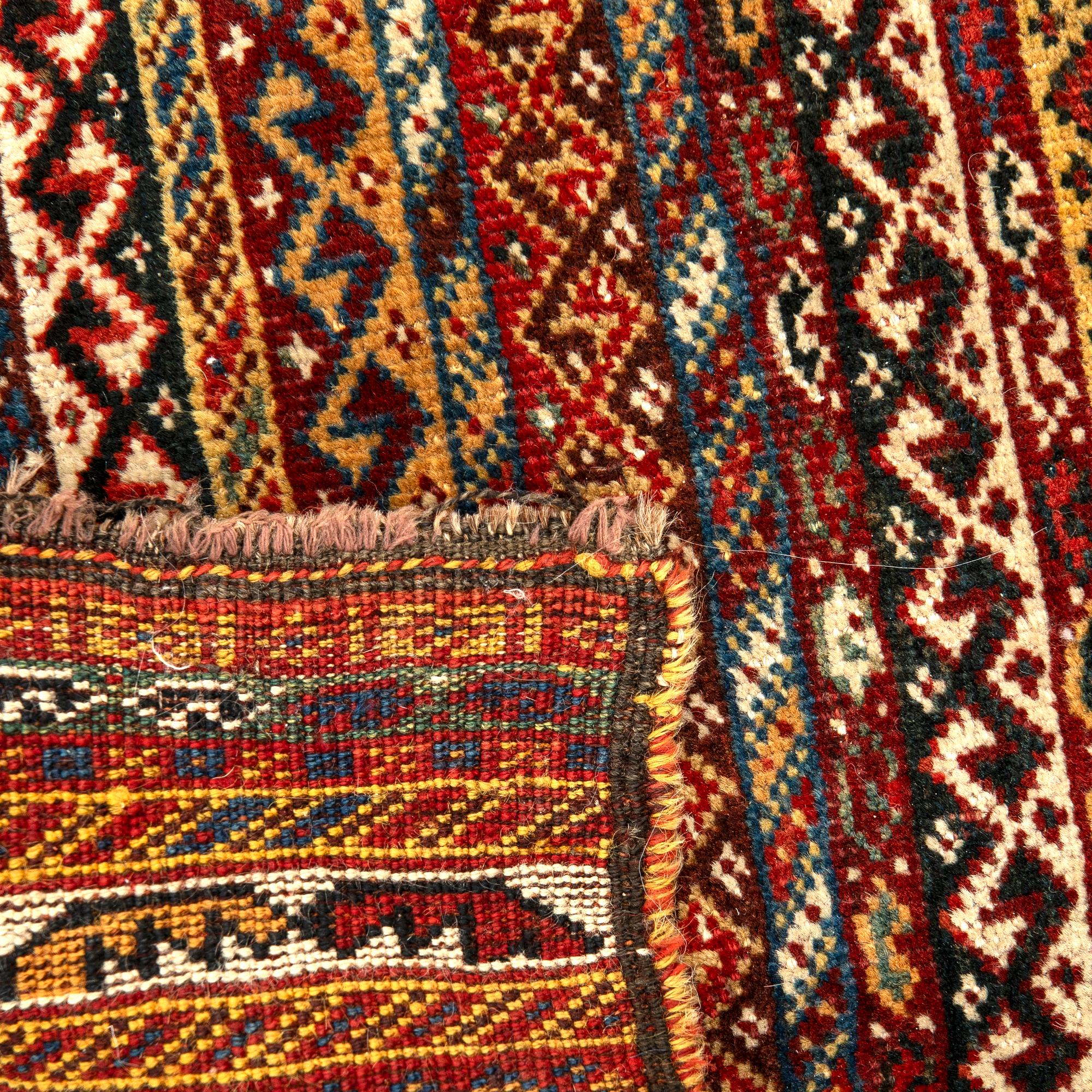 Bag front, Khorjin, antique, 94 x 77 cm.