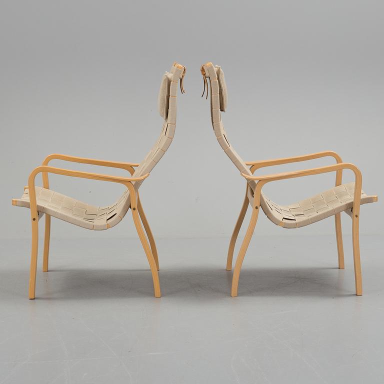 A pair of  chairs "Primo", Yngve Ekström, Swedese,