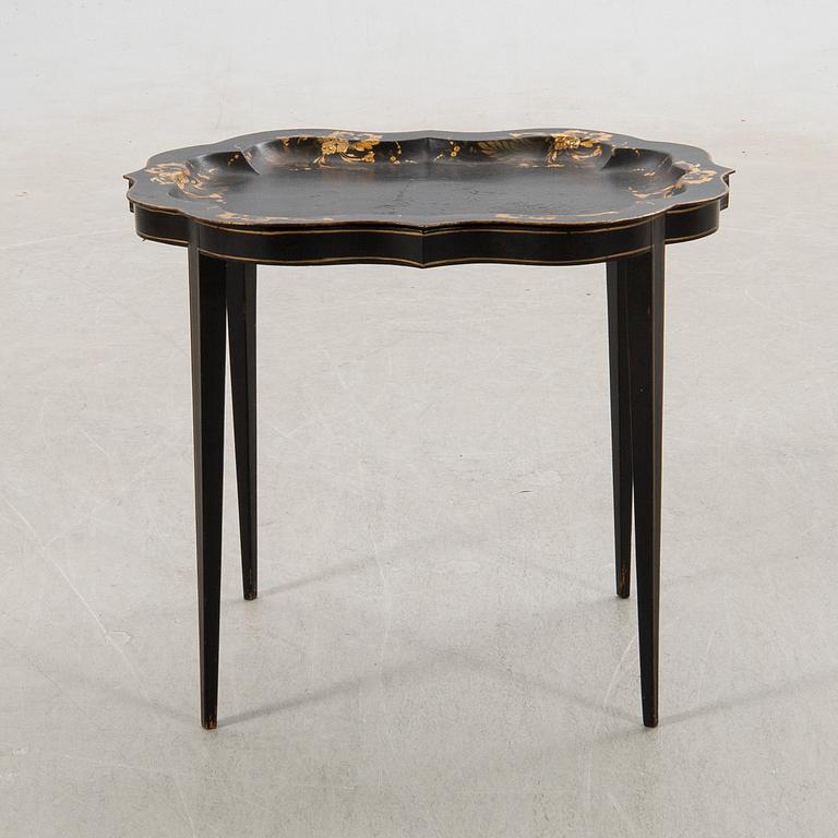 Brick table, Rococo style, 19th century.