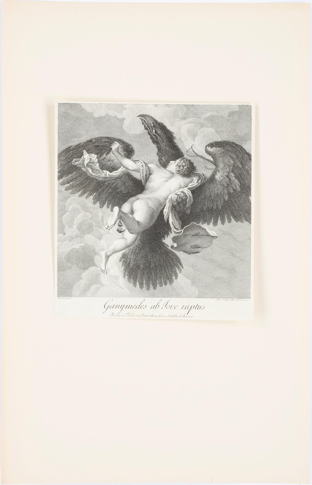 PARTI GRAFIK, 7 st, 1700-tal samt AKVARELLER, 2 st, av Jocke Åkerblom, daterade 1927.
