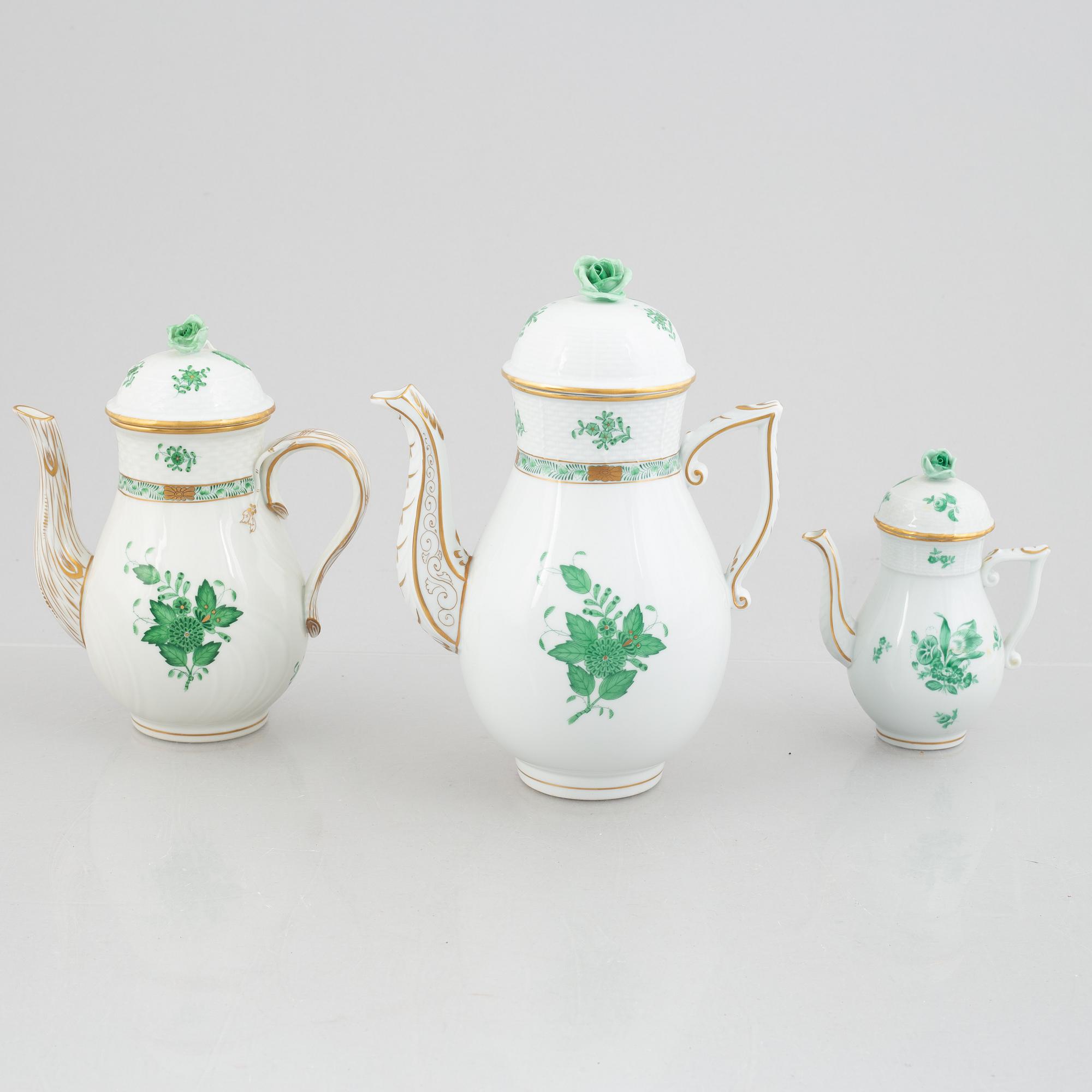 A 130 pcs dinner service, Herend, Hungary.