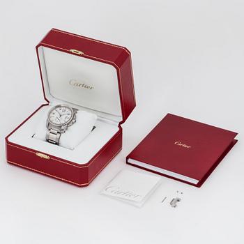 CARTIER, Calibre de Cartier, wristwatch, 42 mm,