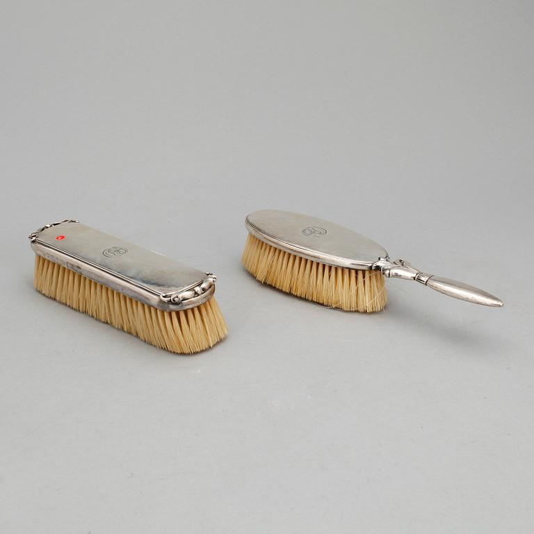 BORSTAR, 2 st, sterlingsilver, Georg Jensen, Köpenhamn 1933-44.