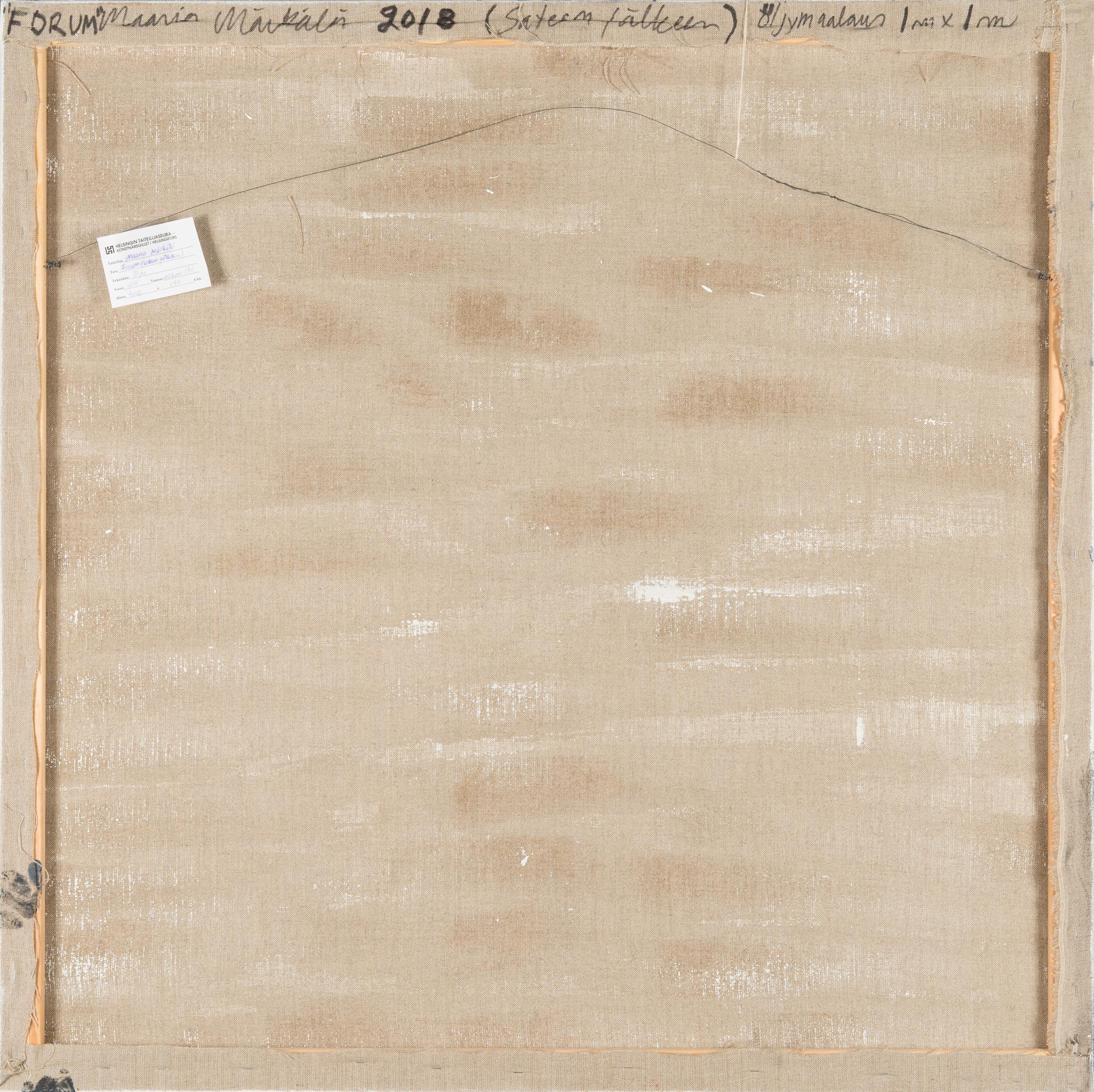 Maaria Märkälä, "Forum (efter regnet)".