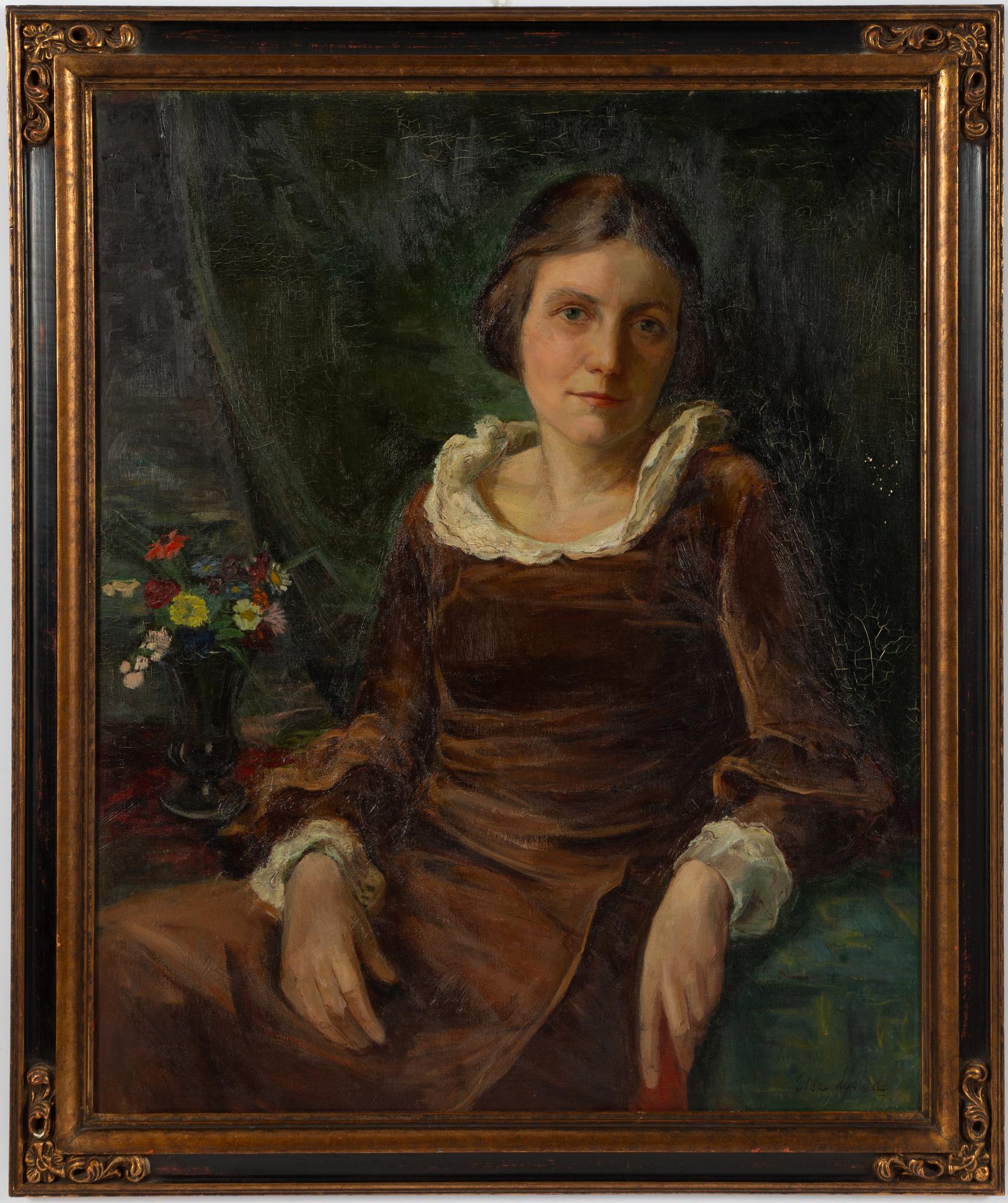 Elsa Lystad, Porträtt av Ragnhild (konstnärens kusin).