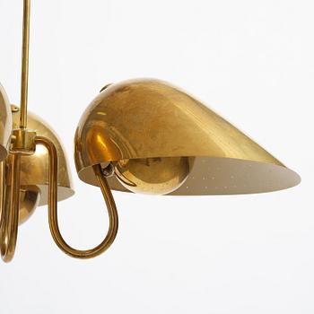 Carl-Axel Acking, taklampa, modell "958", Bröderna Malmströms Metallvarufabrik, Malmö, 1940-tal.