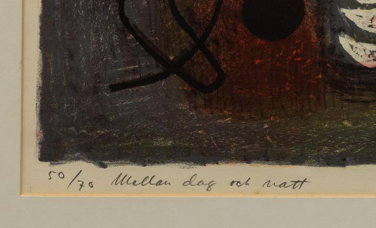 Nils Wedel, "Mellan dag och natt".