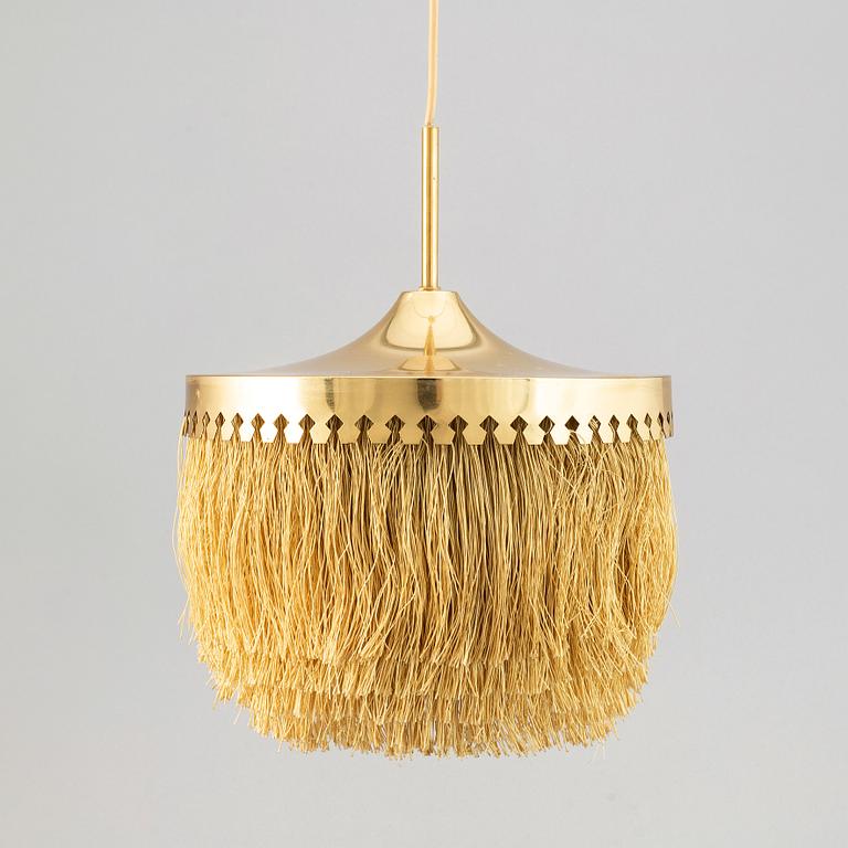 Hans-Agne Jakobsson, a brass ceiling light, Markaryd, 1960's/1970's.