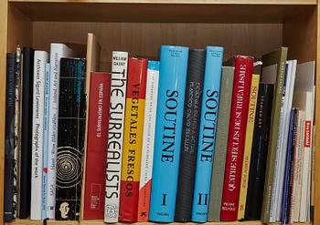 Björn Springfeldt's art library.