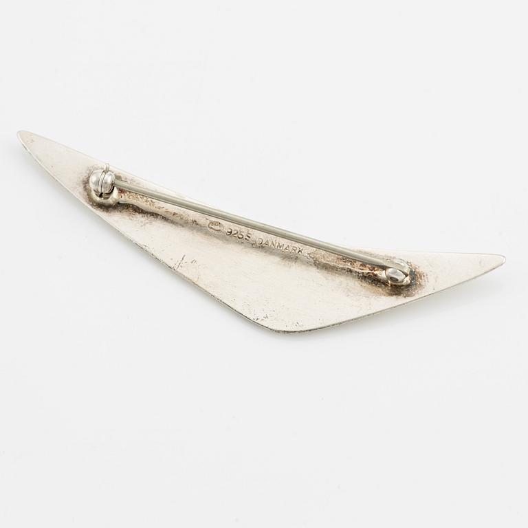 Georg Jensen, brooch, sterling silver.