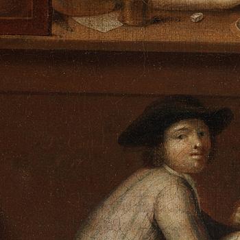 Pieter Cattel, Hos diversehandlaren.