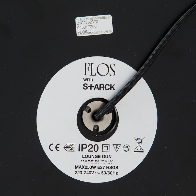 Philippe Starck, a 21st century 'Lounge Gun M 16' floor light for Flos.