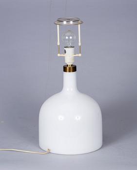 BORDSLAMPA, Holmegaard, 1900-tal.