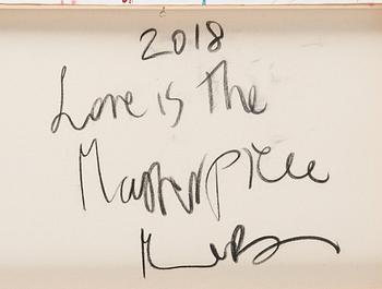 Manuela Bosco, "Love is the Masterpiece".