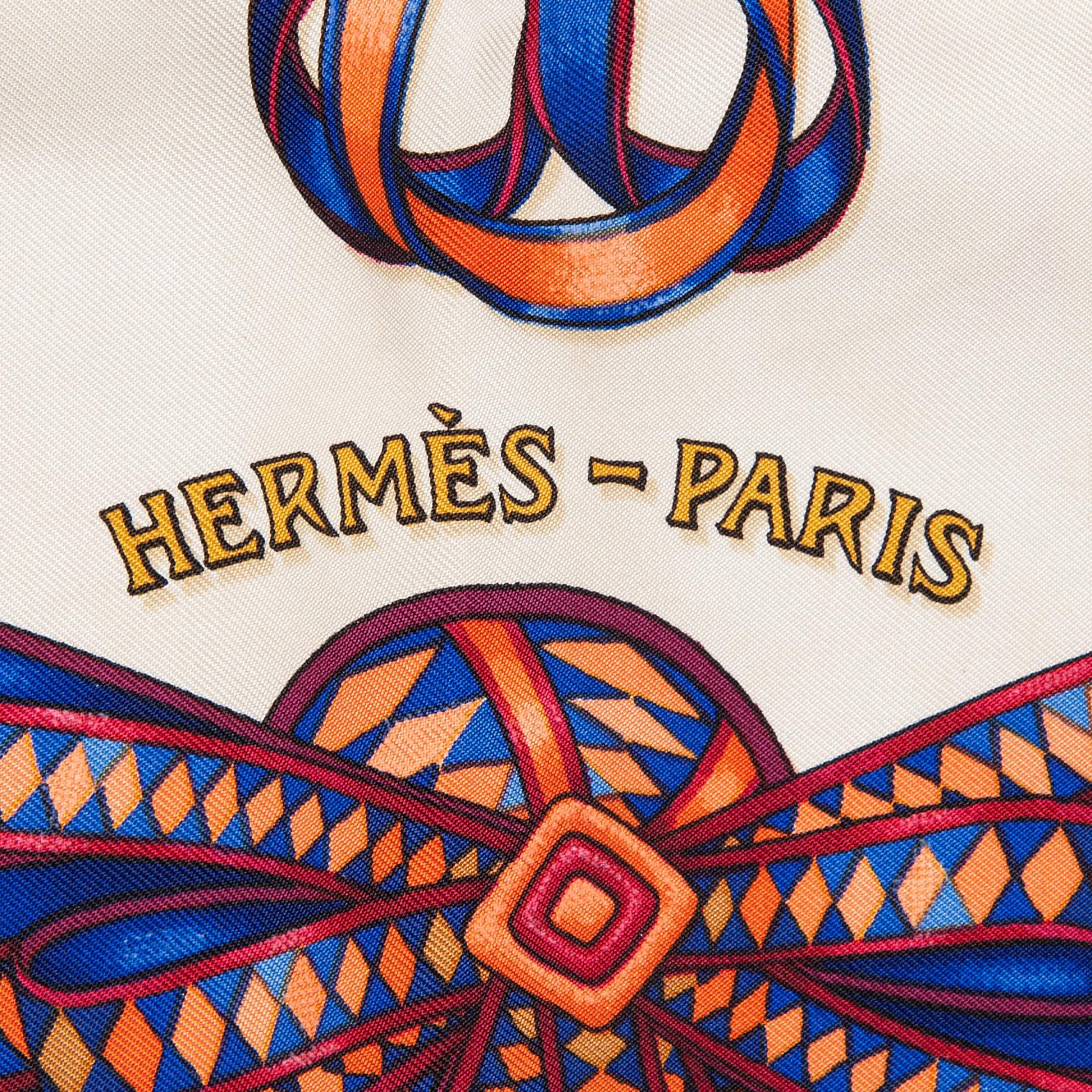 SCARF, "Les Rubans du Cheval", Hermès.