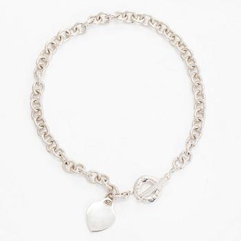 Tiffany & Co, kaulakoru, ”Heart Tag Toggle”, sterlinghopeaa.
