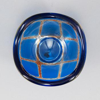SVEN PALMQVIST, a "Ravenna" glass bowl, Orrefors 1970.