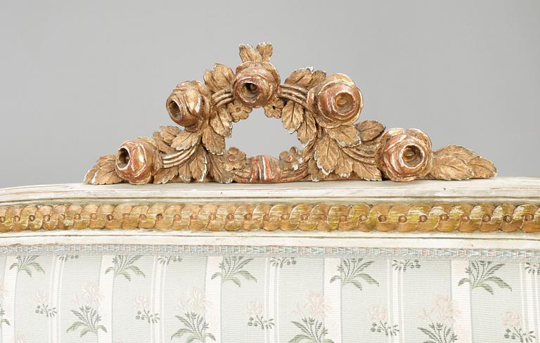 SÄNGAR, ett par, gustavianska, 1800-talets första hälft.