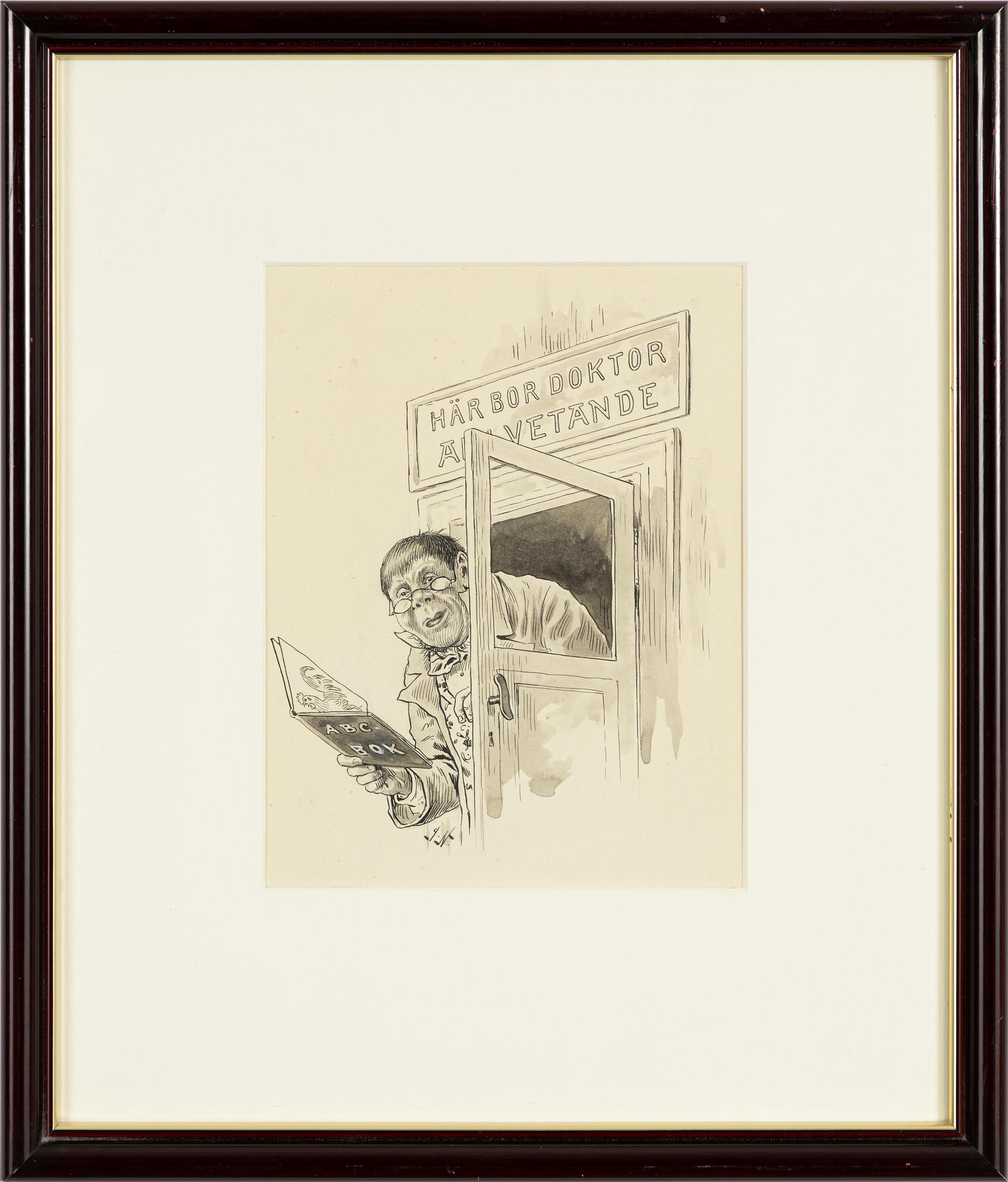 Jenny Nyström, "Här bor doktor allvetande"/De gamla tanterna.