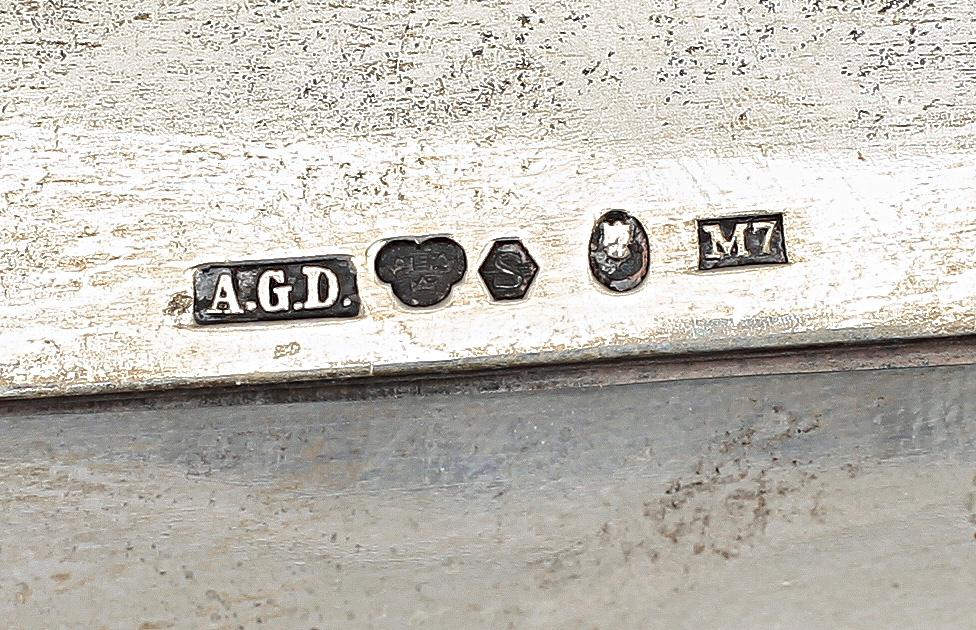SKRIN, silver, A.G. Dufva, Stockholm, 1914.