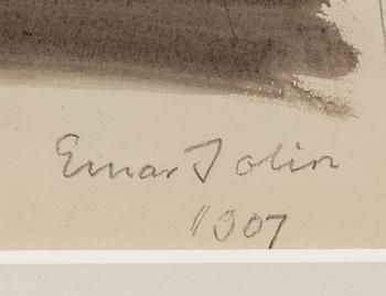 Einar Jolin, Liten gosse.