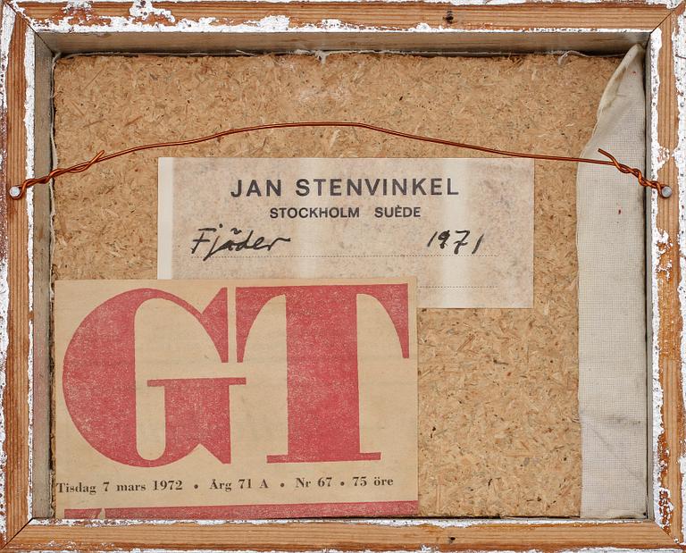 JAN STENVINKEL, olja på duk, signerad.
