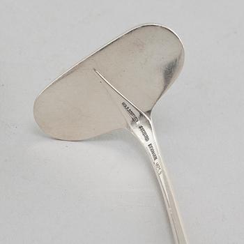 A set of 5 pcs sterling silver cutlery, W&S Sorensen. Denmark. First half of the 20th century.