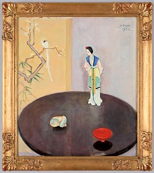 EINAR JOLIN, olja på duk. Sign och dat 1961.