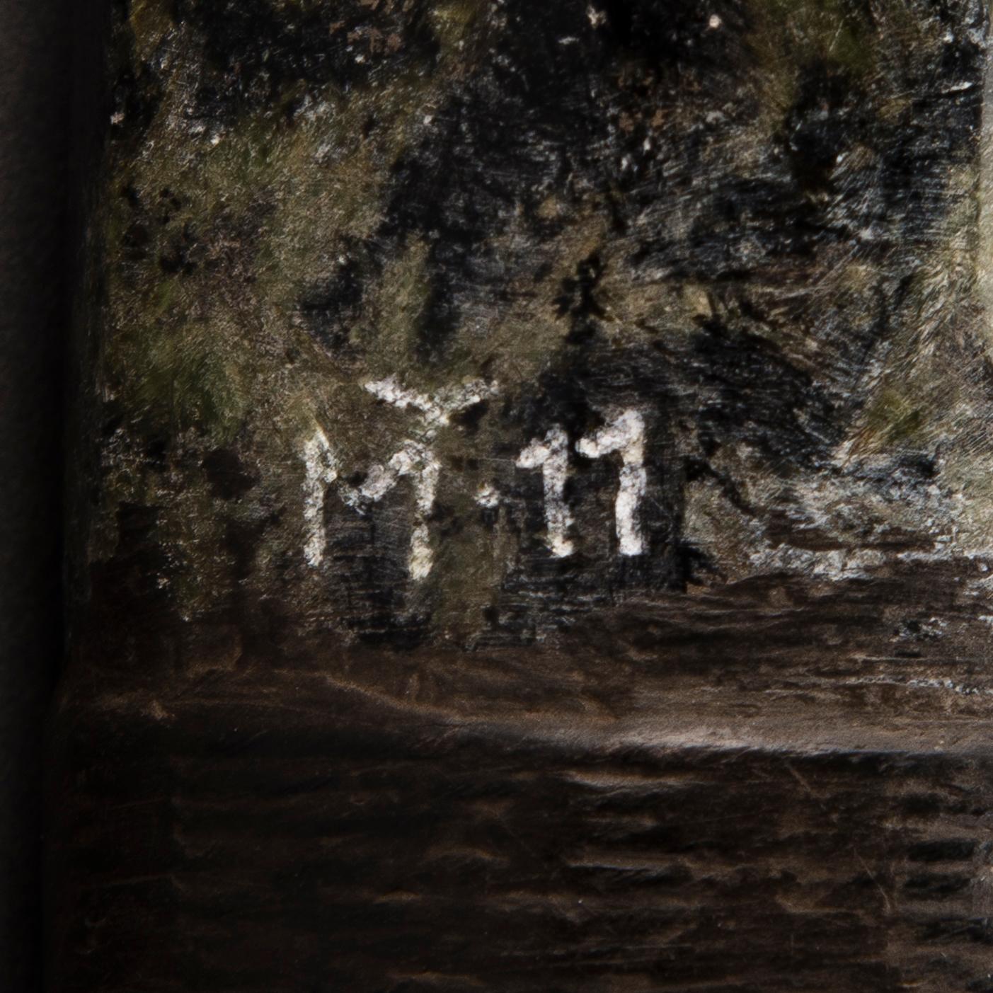 MINNA TUOMINEN, kiviveistos, signeerattu ja päivätty -11.